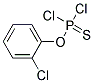 2-CHLOROPHENYL PHOSPHORODICHLORIDOTHIOATE Struktur