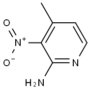 2-AMINO-3-NITRO-GAMMA-PICOLINE Struktur