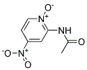 2-ACETAMIDO-4-NITROPYRIDINE-N-OXIDE Struktur