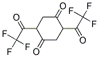 2,5-BIS(TRIFLUOROACETYL)-CYCLOHEXAN-1,4-DIONE Struktur