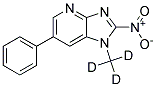 1-METHYL-D3-2-NITRO-6-PHENYLIMIDAZO[4,5-B]PYRIDIN Struktur