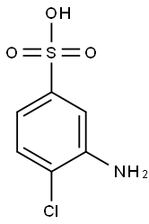 1-CHLORO-2-AMINO BENZENE-4-SULPHONIC ACID Struktur