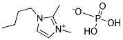 1-BUTYL-2,3-DIMETHYLIMIDAZOLIUM DIHYDROGEN PHOSPHATE Struktur