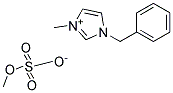 1-BENZYL-3-METHYLIMIDAZOLIUM METHYLSULFATE Struktur