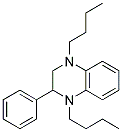 1,4-DIBUTYL-1,2,3,4-TETRAHYDRO-2-PHENYLQUINOXALINE Struktur