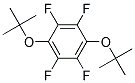 1,4-BIS(TERT-BUTOXY)TETRAFLUOROBENZENE, TECH Struktur