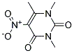 1,3,6-TRIMETHYL-5-NITROURACIL Struktur