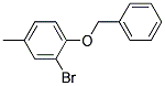 1-(BENZYLOXY)-2-BROMO-4-METHYLBENZENE Struktur