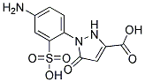 1-(4-AMINO-2-SULFOPHENYL)-3-CARBOXY-5-PYRAZOLON Struktur