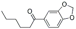 1-(3,4-METHYLENEDIOXYPHENYL)-1-HEXANONE Struktur