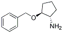 (1S-TRANS)-2-(PHENYLMETHOXY)-CYCLOPENTYLAMINE Struktur