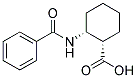 (1S,2R)-(+)-CIS-2-BENZAMIDOCYCLOHEXANECARBOXYLIC ACID Struktur