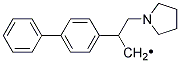 (1-BIPHENYL-4-YL-2-PYRROLIDIN-1-YL-ETHYL)-METHYL Struktur