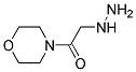 2-Hydrazinyl-1-morpholinoethanone Struktur