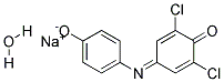 2,6-DICHLOROINDOPHENOL, SODIUM SALT HYDRATE, 98+% Struktur