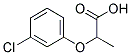 2-(3-CHLOROPHENOXY)PROPIONIC ACID SOLUTION 100UG/ML IN ACETONITRILE 1ML Struktur