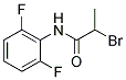 2-BROMO-N-(2,6-DIFLUOROPHENYL)PROPANAMIDE, TECH Struktur