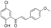 1-(5-CHLORO-2-HYDROXYPHENYL)-3-(4-METHOXYPHENYL)PROP-2-EN-1-ONE, TECH Struktur