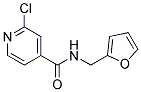 2-CHLORO-N-(2-FURYLMETHYL)ISONICOTINAMIDE, TECH Struktur