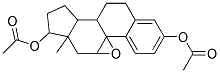 2-(ACETYLOXY)-6A-METHYL-5A,6,6A,7,8,9,9A,9B,10,11-DECAHYDROCYCLOPENTA[7,8]P HENANTHRO[4B,5-B]OXIREN-7-YL ACETATE Struktur