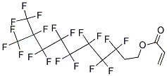 1H,1H,2H,2H-PERFLUORO-9-METHYLDECYL ACRYLATE Struktur