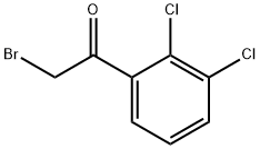 2-BROMO-1-(2,3-DICHLORO-PHENYL)ETHANONE Struktur