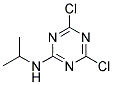 2-ISOPROPYLAMINO-4,6-DICHLORO-S-TRIAZINE Struktur