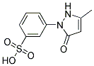 1-(M-SULFOPHENYL)-3-METHYL- 5-PYRAZOLONE, TECH Struktur