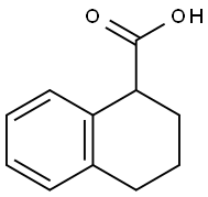 1,2,3,4-TETRAHYDRO-1-NAPHTHALENECARBOXYLIC ACID Struktur