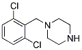 1-(2,6-DICHLOROBENZYL)PIPERAZIN Struktur