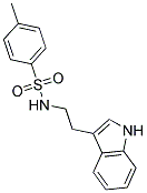 (2-INDOL-3-YLETHYL)((4-METHYLPHENYL)SULPHONYL)AMINE Struktur