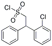 2-(2-CHLOROPHENYL)-2-PHENYLETHYLSULPHONYL CHLORIDE Struktur