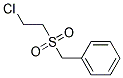 1-{[(2-CHLOROETHYL)SULPHONYL]METHYL}BENZENE Struktur