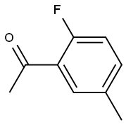 2'-FLUORO-5'-METHYLACETOPHENON Struktur