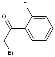 2-FLUOROPHENACYL BROMID Struktur