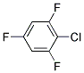 1-CHLORO-2,4,6-TRIFLUOROBENZEN Struktur