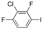 2-CHLORO-1,3-DIFLUORO-4-IODOBENZEN Struktur