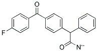 2-[4-(4-FLUOROBENZOYL)PHENYL]-2-PHENYLACETONITRIL Struktur