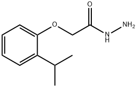2-(2-ISOPROPYLPHENOXY)ACETOHYDRAZIDE Struktur
