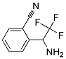 2-(1-AMINO-2,2,2-TRIFLUORO-ETHYL)-BENZONITRILE Struktur