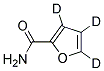 2-FURAMIDE-3,4,5-D3 Struktur