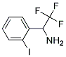 2,2,2-TRIFLUORO-1-(2-IODO-PHENYL)-ETHYLAMINE Struktur