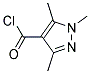 1,3,5-TRIMETHYL-1H-PYRAZOLE-4-CARBONYL CHLORIDE Struktur