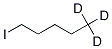 1-IODOPENTANE-5,5,5-D3 Struktur