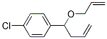 1-(1-ALLYLOXY-BUT-3-ENYL)-4-CHLORO-BENZENE Struktur