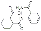 2-(2-CARBAMOYL-PHENYLCARBAMOYL)-CYCLOHEXANECARBOXYLIC ACID Struktur