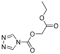 [1,2,4]TRIAZOLE-4-CARBOXYLIC ACIDETHOXYCARBONYLMETHYL ESTER Struktur