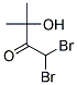 1,1-DIBROMO-3-HYDROXY-3-METHYL-BUTAN-2-ONE Struktur