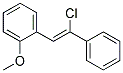 1-(2-CHLORO-2-PHENYL-VINYL)-2-METHOXY-BENZENE Struktur