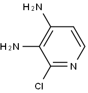 2-CHLORO-PYRIDINE-3,4-DIAMINE Struktur